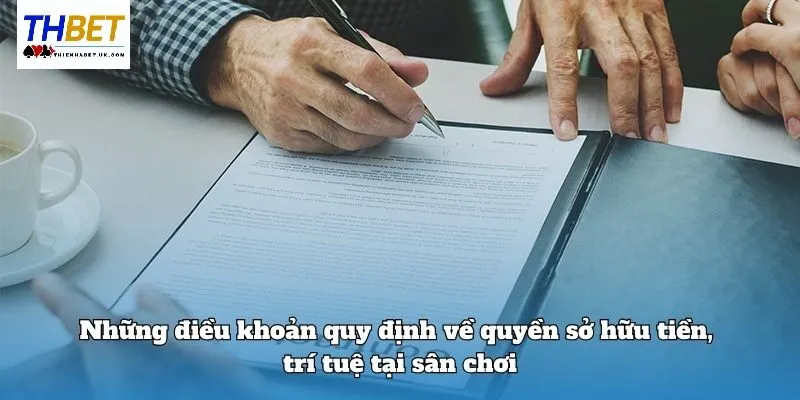 Điều Khoản Điều Kiện Thienhabet 2 Điều khoản về quyền sở hữu tiền bạc và tài sản trí tuệ tại nền tảng cá cược